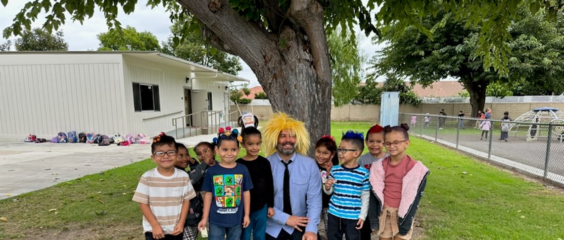Northcutt Students show their creativity during Crazy Hair Day!