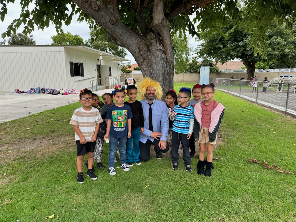 Northcutt Students show their creativity during Crazy Hair Day!